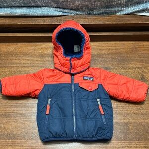 Baby Boys Patagonia Reversible Winter Coat